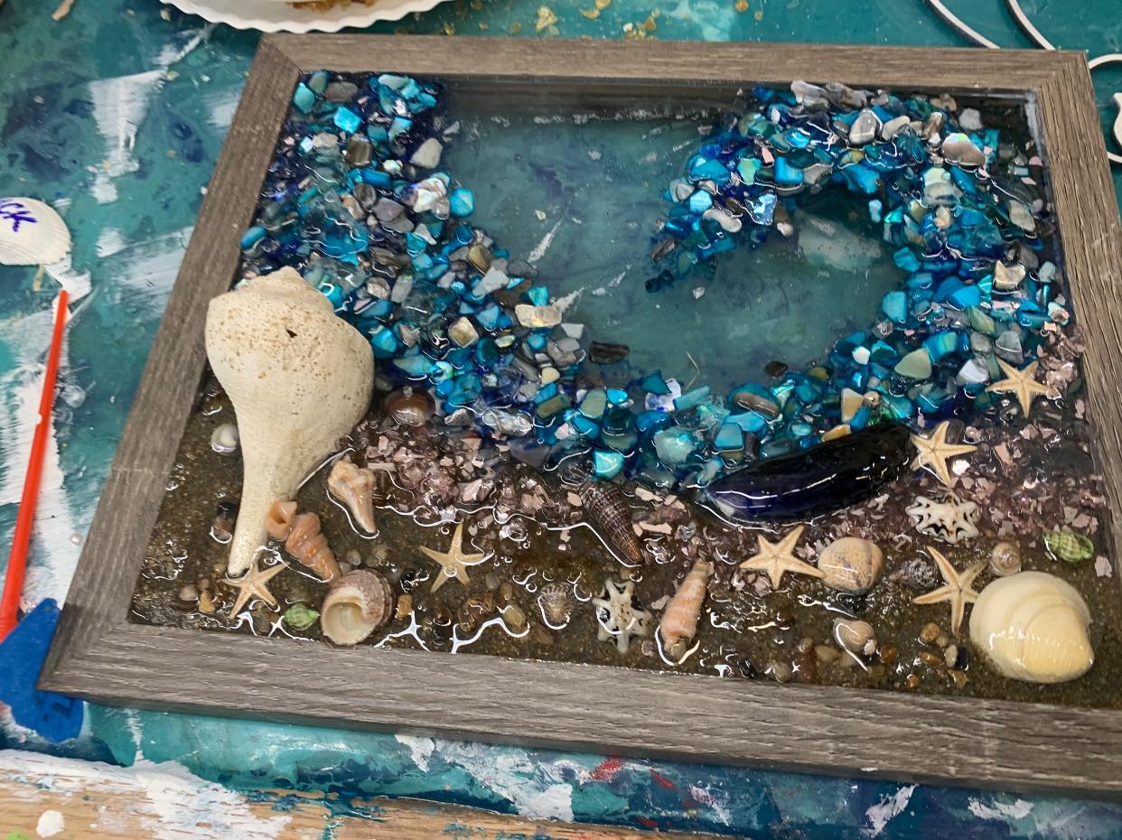 Sip & Seaglass Workshop July 27 4pm@ Granite Coast Brewing | Open Workshop