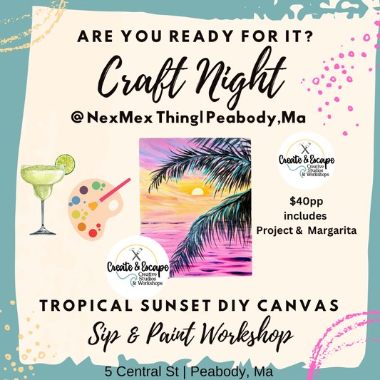 8.1.24 Canvas Paint @ The NexMex Thing | Open Workshop