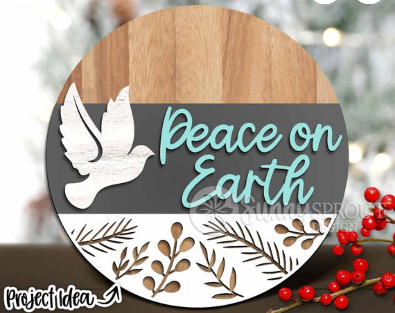 Peace On Earth 3D | Design #153 SS