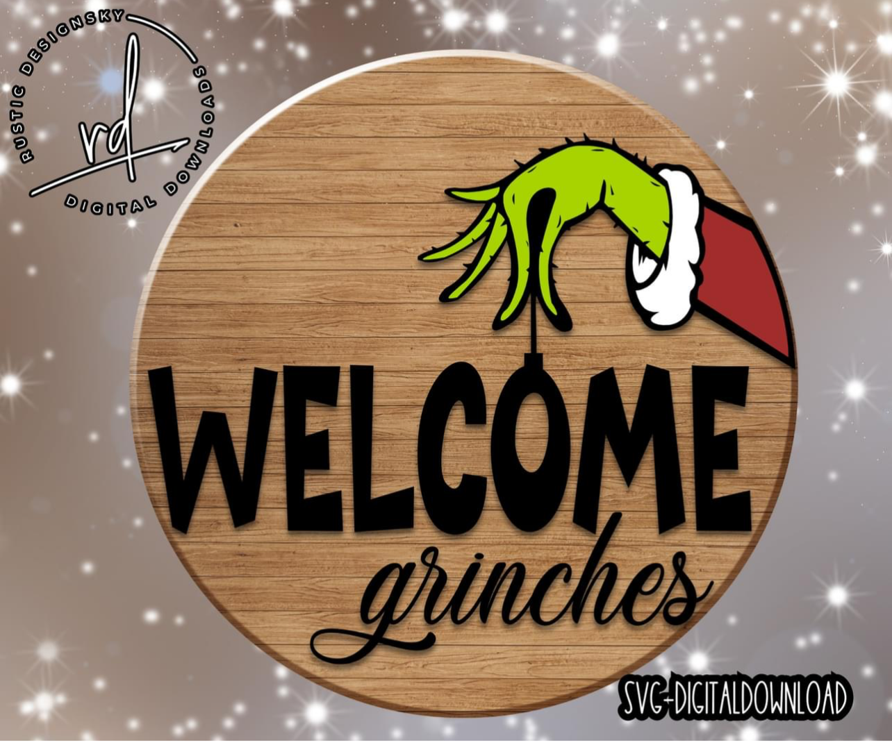 Welcome Grinches| Design #11237