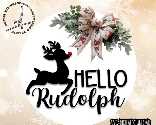 Hello Rudolph | Design #11239