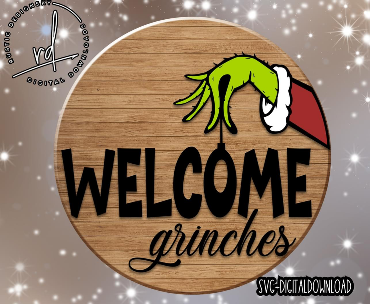 Welcome Grinches| Design #11237