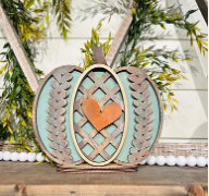 Stand Up Pumpkin Lattice | Design #PAZ