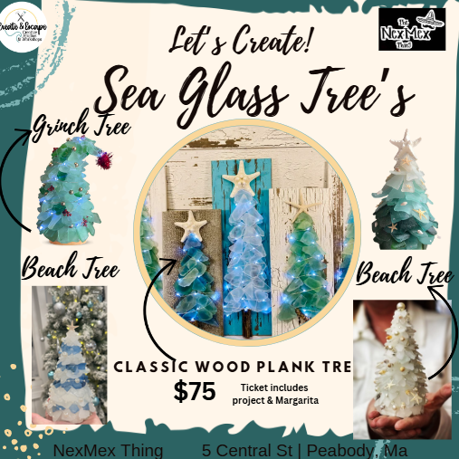 11/14 7pm  Sea Glass Art Tree @Nex Mex Thing | Join Open Sea Glass Session