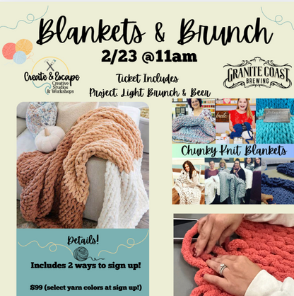 Blankets & Brunch @GCBC 2/23 11am