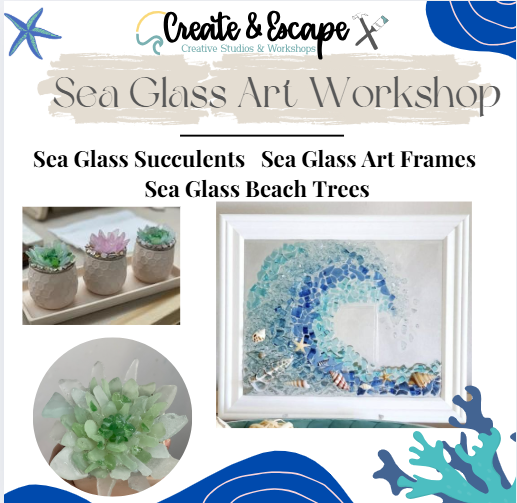 2/18/25 10am-12pm Family Craft Day Sea Glass Workshop!