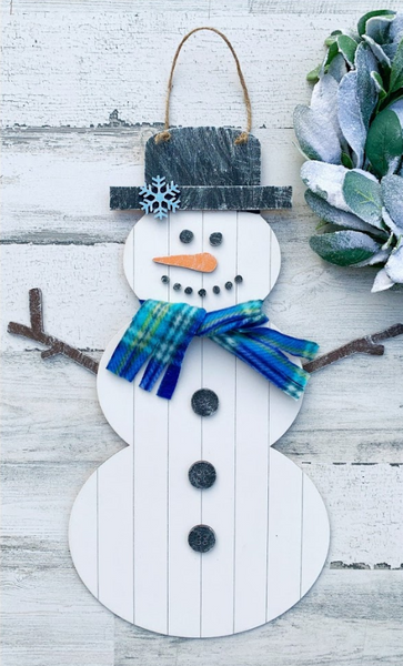 DIY Snowman Kit with scarf, 3D  Design #1455 – Create & Escape Creative  Studio / DIY Workshops