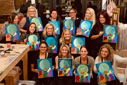 10.23.24 Wednesday Hocus Pocus Canvas Paint Night | Gloucester House @6:00-8:00pm